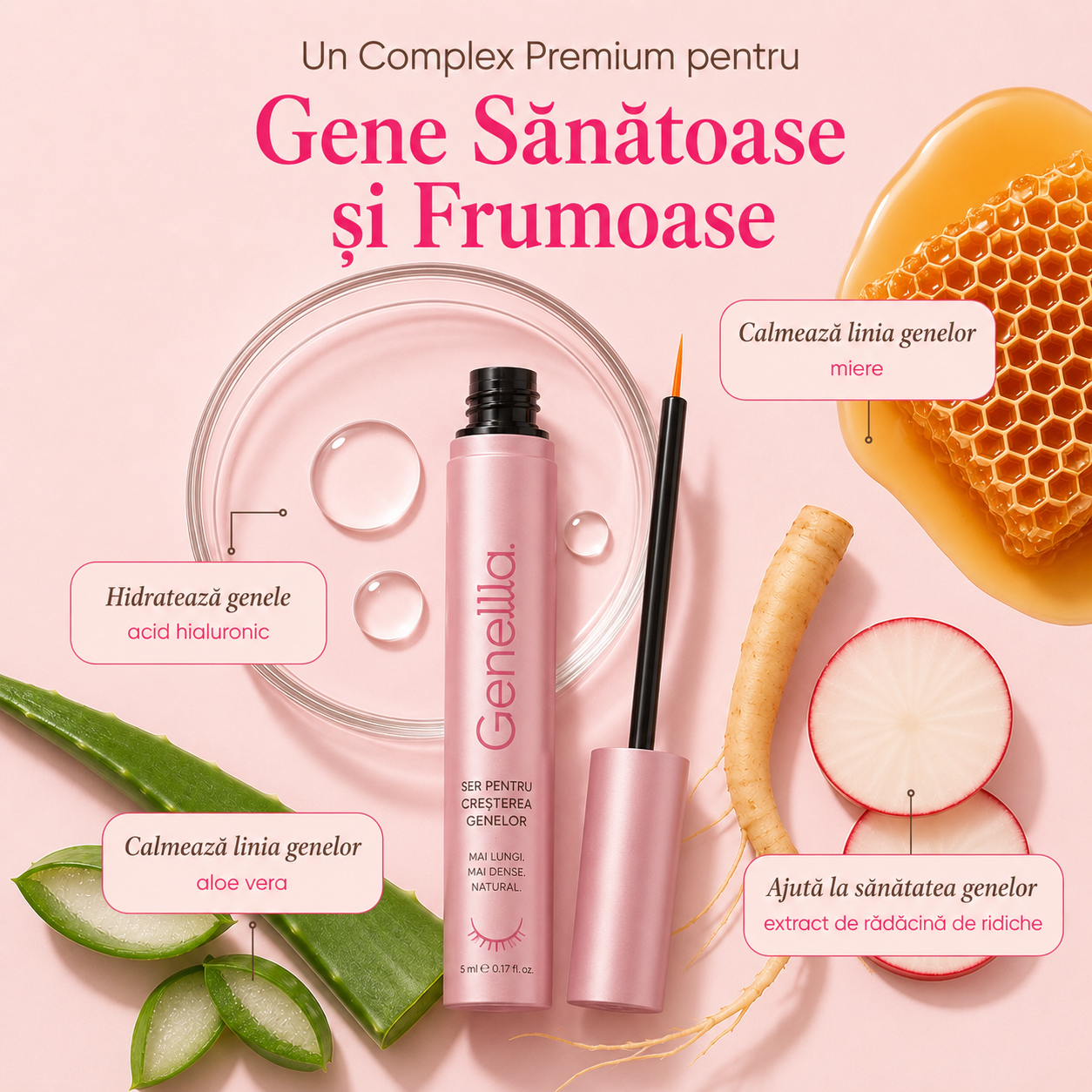 Genella. Eyelash Growth Serum
